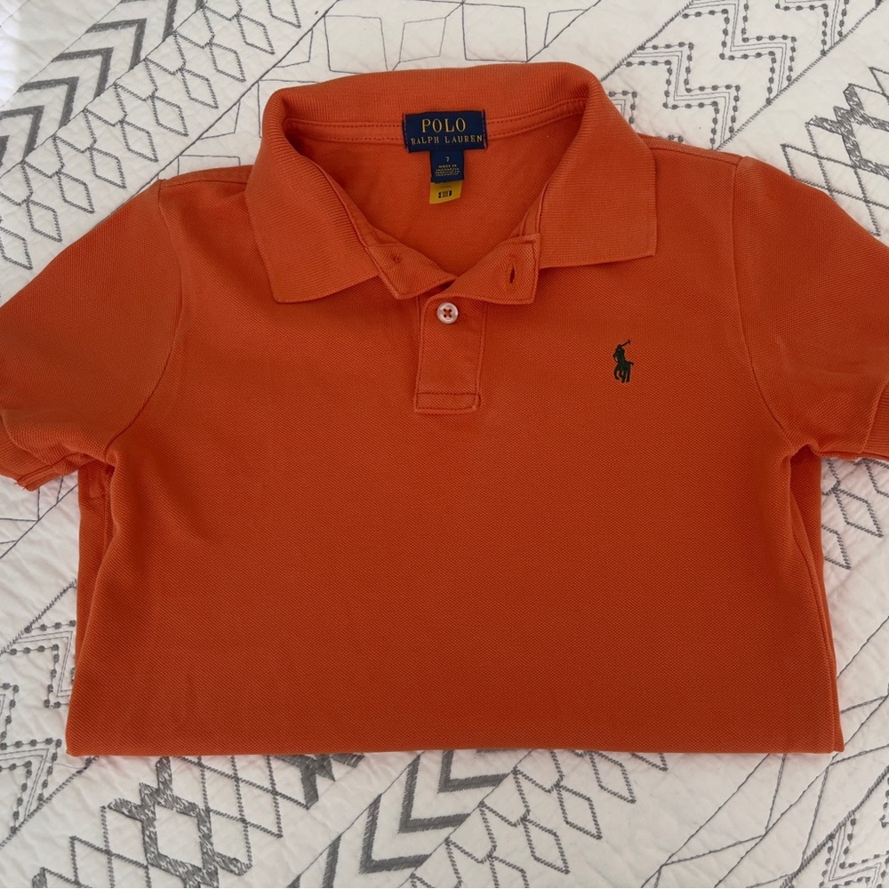 Polo Ralph Lauren boy mesh shirt size 7